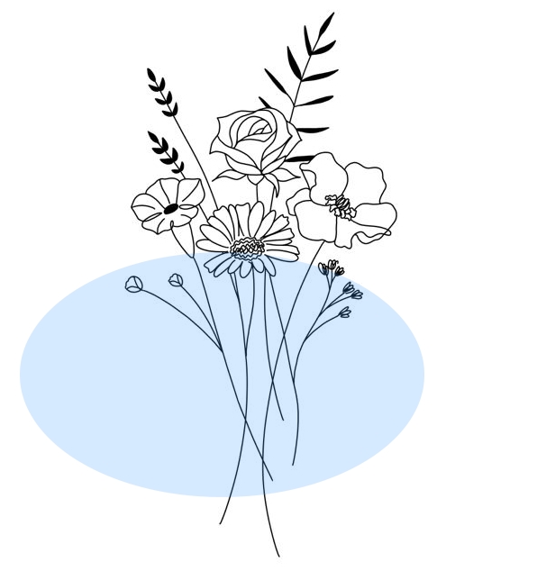 Composition florale de Fabienne